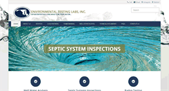 Desktop Screenshot of mywatertesting.com